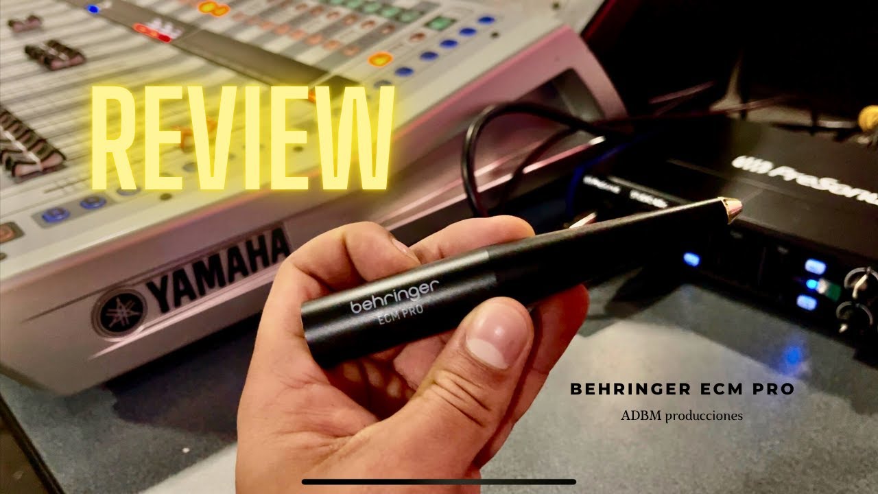Review Behringer ECM pro