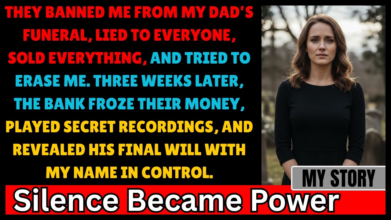 Family Cut Me Off After My Dad Died — Until the Bank Revealed the Truth