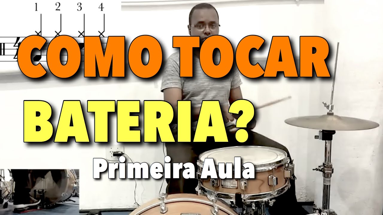 Como Tocar Bateria? Levada B&aacute;sica