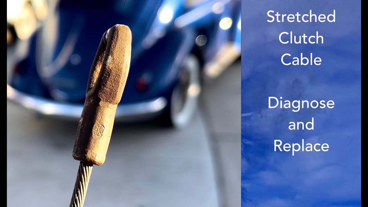 VW Bug Clutch won’t adjust! Stretched cable issues!