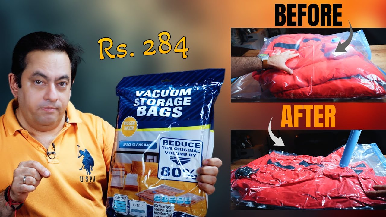 Vacuum Storage Bags Review (5-Pack) &ndash; Save Space at Home & Travel Like a Pro