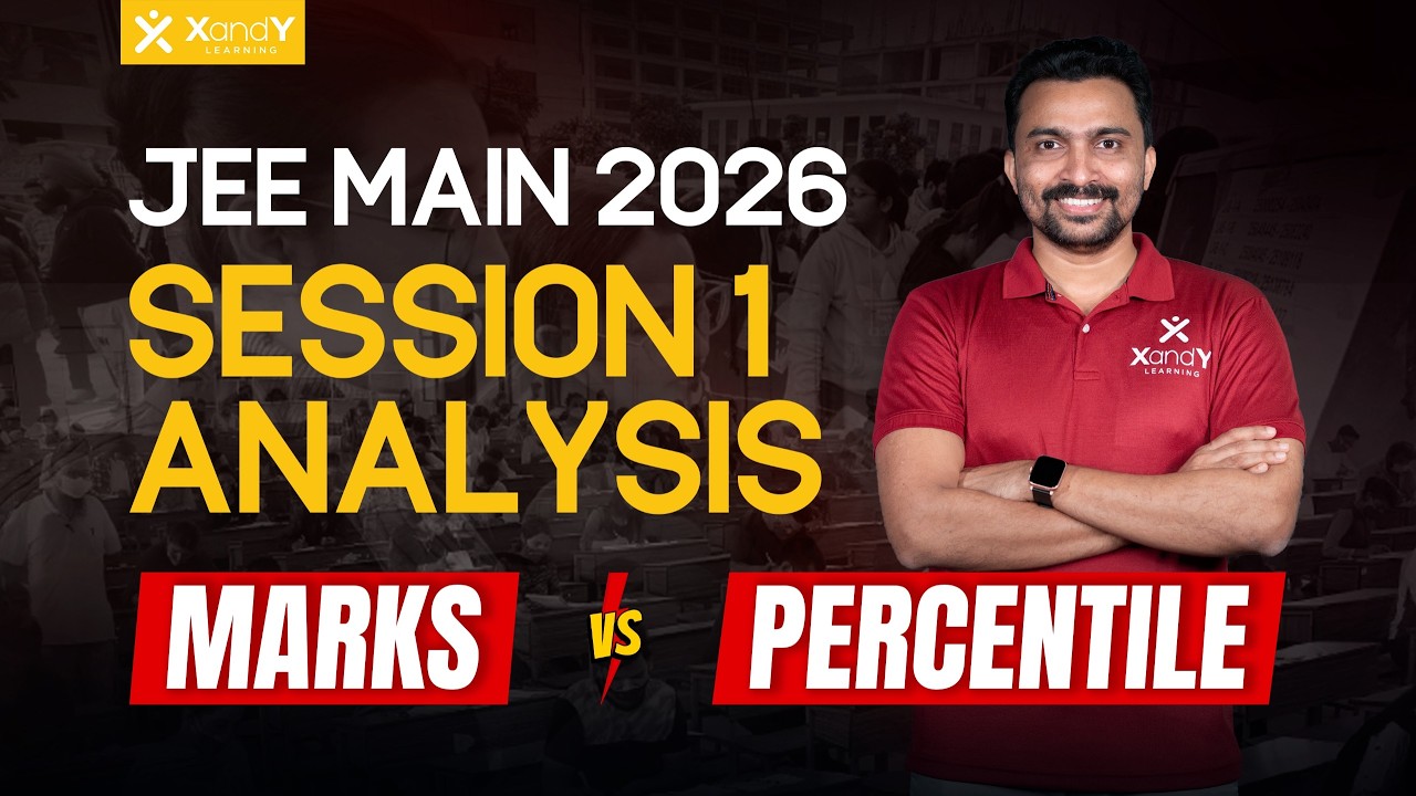 JEE Main 2026 Session 1 Analysis | Marks vs Percentile | Expected Cutoff | Shafeer sir #jeeanalysis