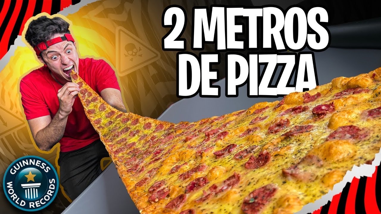 MAIOR FATIA DE PIZZA DO MUNDO