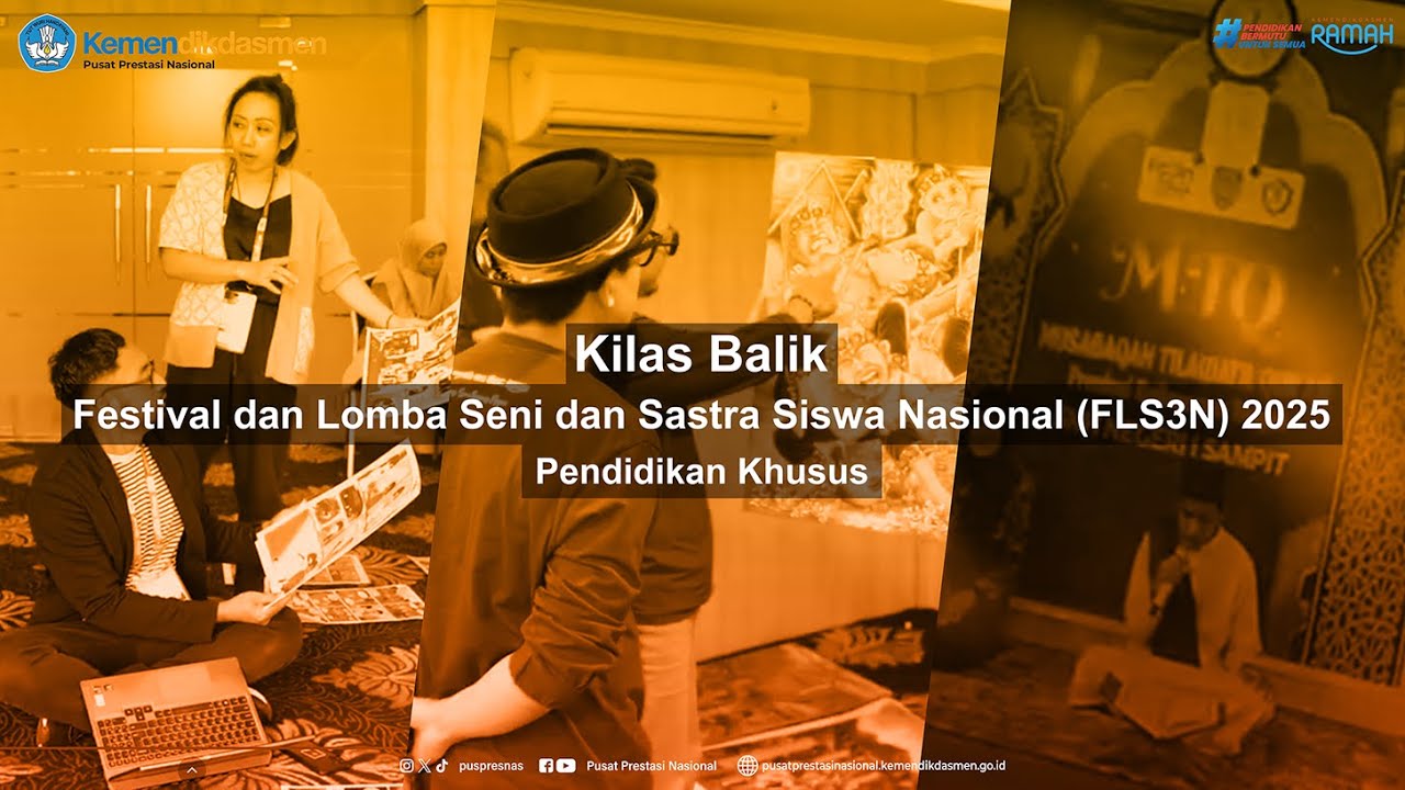 Kilas Balik Festival dan Lomba Seni dan Sastra Siswa Nasional (FLS3N) Diksus 2025