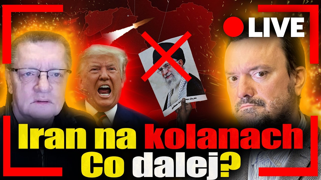 [LIVE] Iran w ogniu. Ale też o liczeniu głosów. Płk WR0ŃSKI i Jan PIŃSKI na żywo