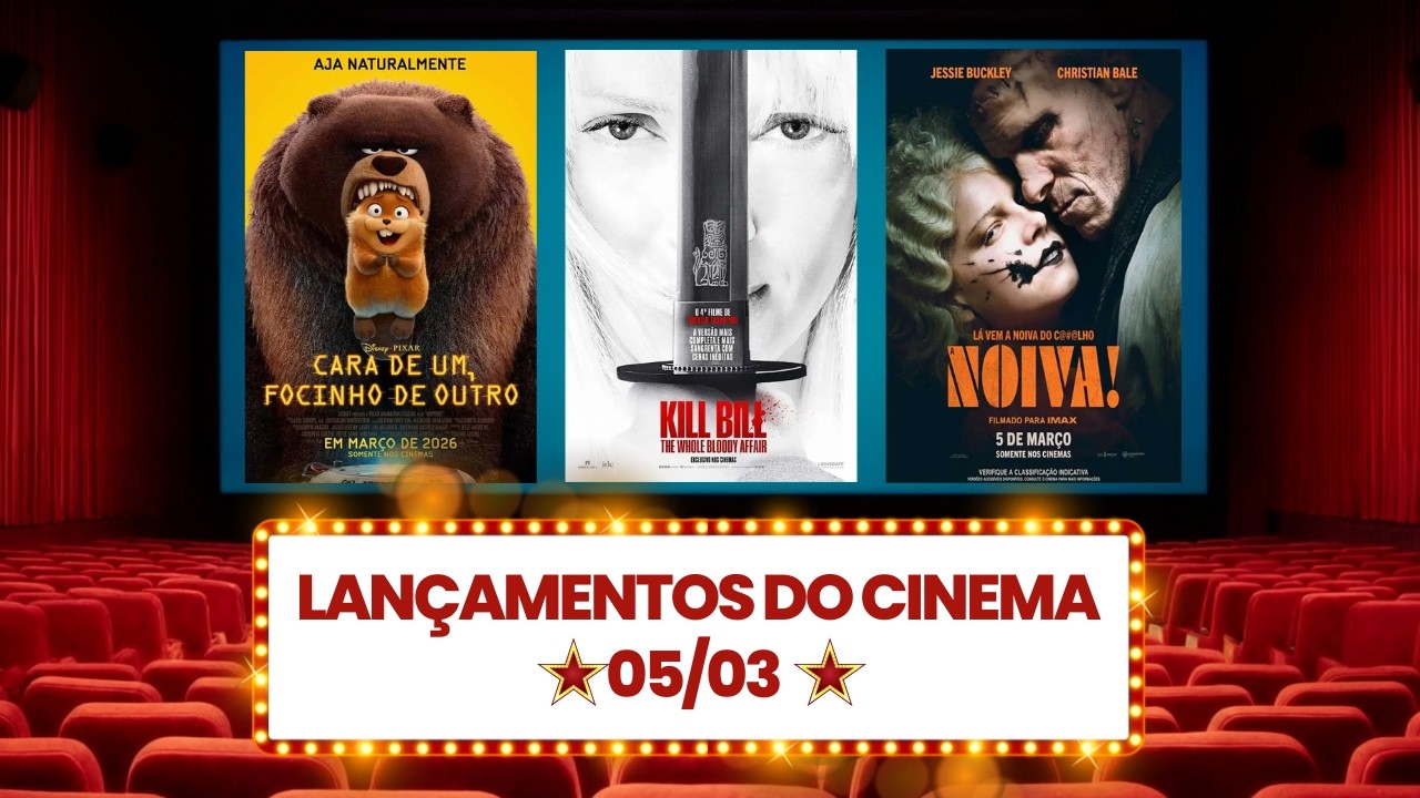 Lançamentos da Semana - 05/03 #dicadefilme