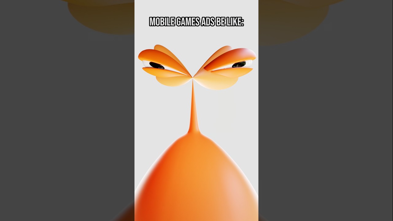 Mobile Games Ads Be Like 💀 (Animation Meme) #funny #animation #meme