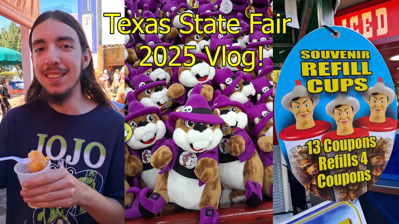 Texas State Fair 2025 Food Vlog!