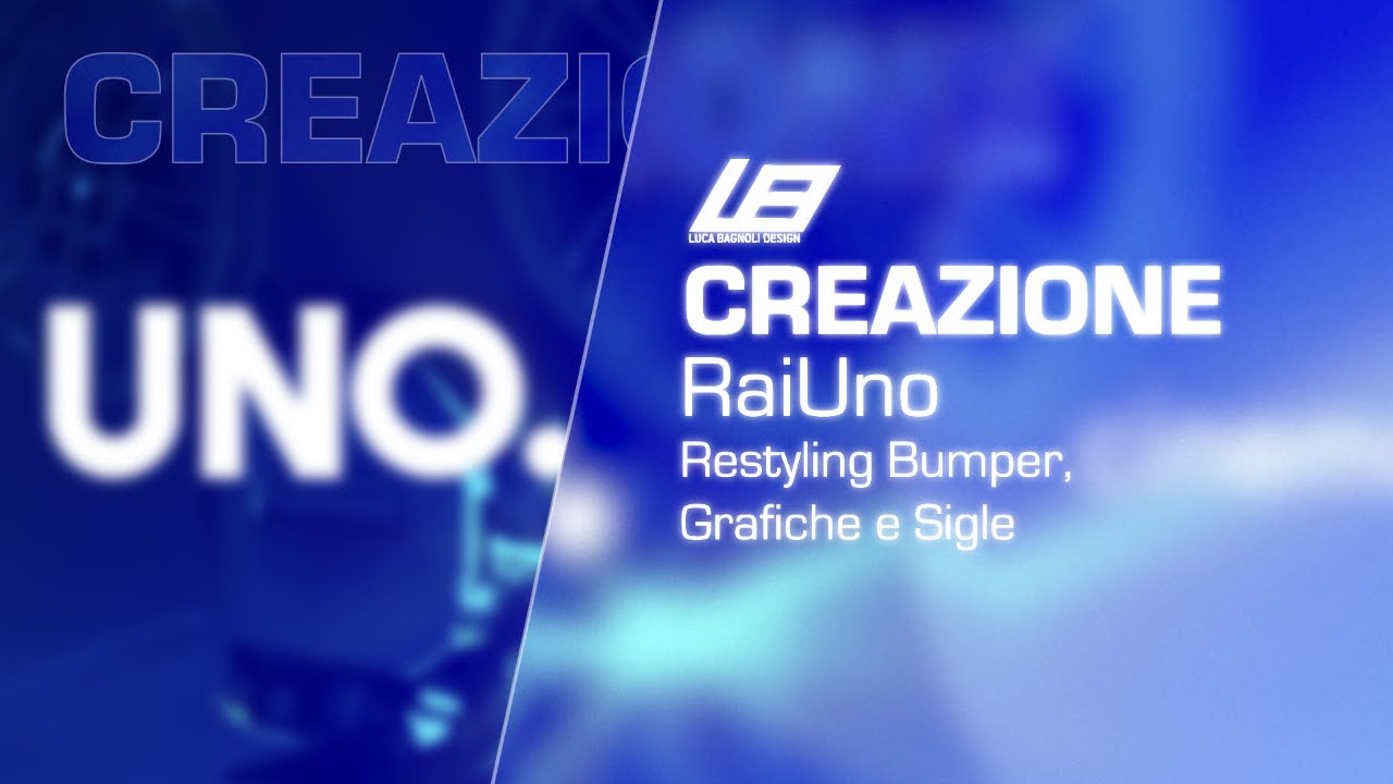 RaiUno Restyling - Bumper, Grafiche e Sigle [CREAZIONE]