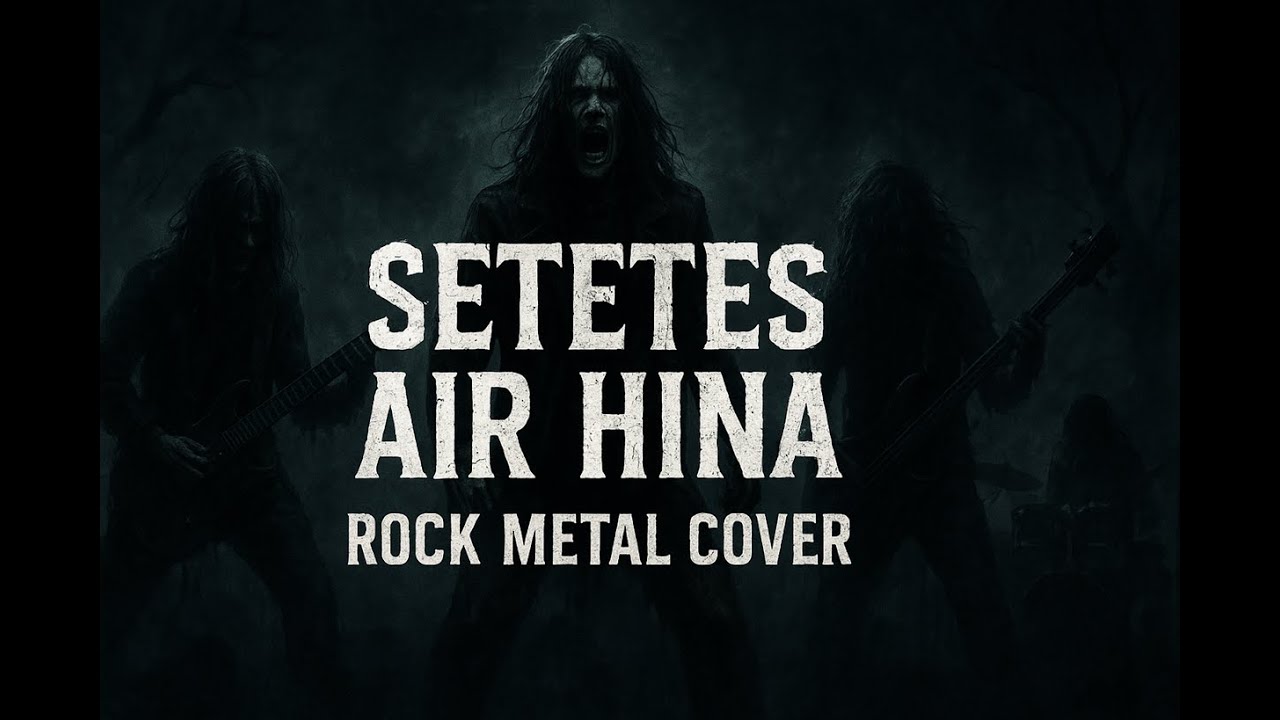 SETETES AIR HINA - RHOMA IRAMA | ROCK METAL COVER 🔥 Versi Garang & Mencekam