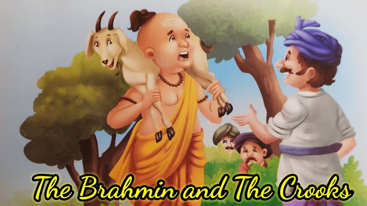 A Brahmin And Three Crooks | Panchtantra Stories | CHILDREN'S READ ALOUD STORIES | @storyclubindia