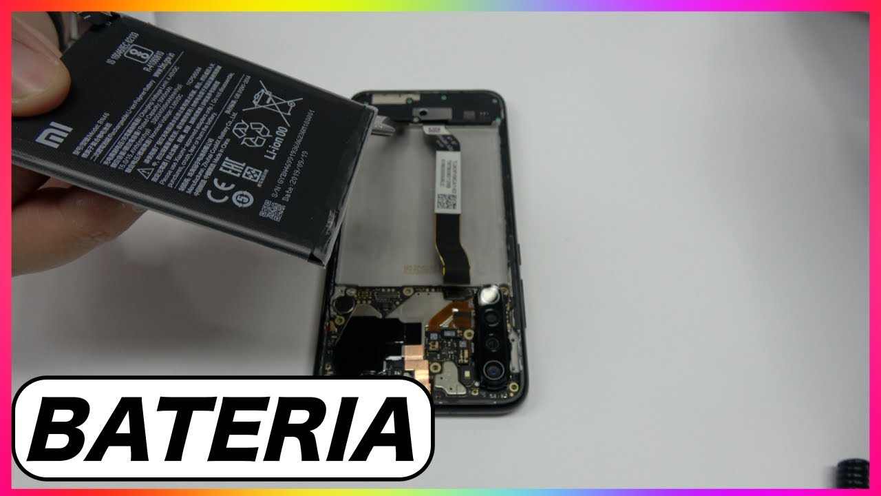 Cambiar bateria Redmi Note 8