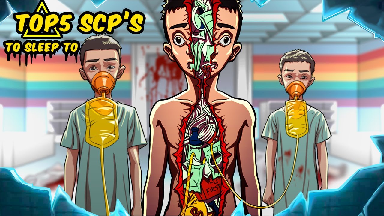 Top 5 SCP's to Sleep To | SCP Compilation | (SCP Animation)