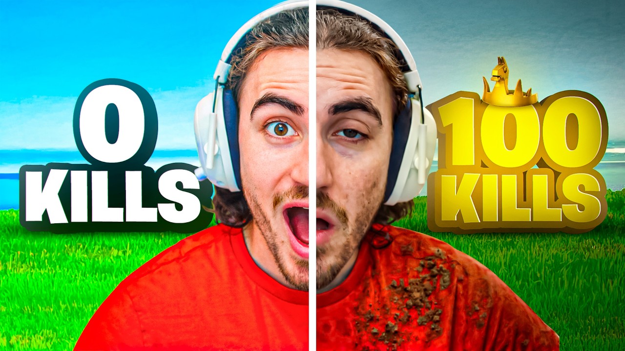Hice el Reto de las 100 KILLS en UNA HORA en Fortnite