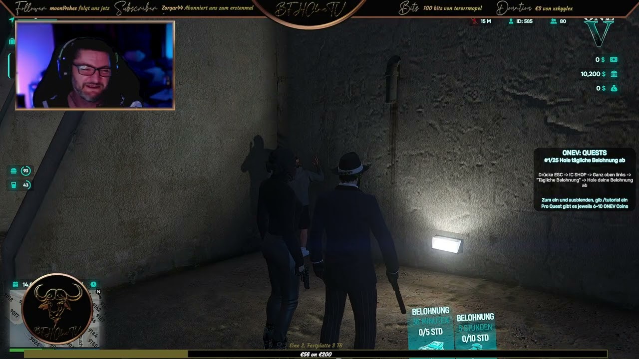 [OneV]GTAV][RP]✨Peppos Illigale Einreise, auf OneV GTAV Server Fivm war echt geil ...