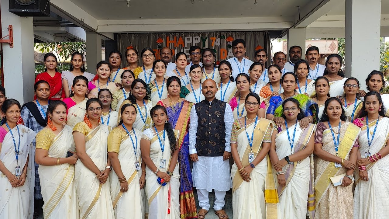 Vignan School Republic Day Celebration Held on 26-January-2023 #vignanhighschool #guntakal #school