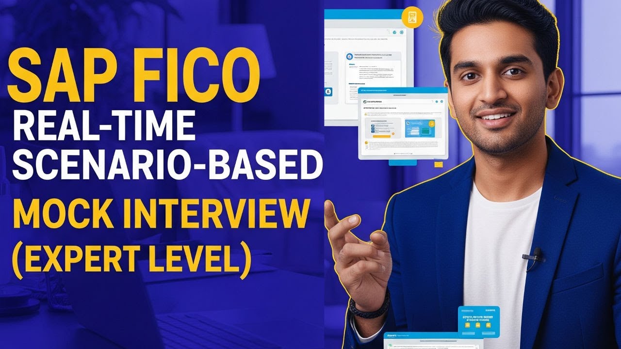 SAP FICO Real Time Scenario Based Mock Interview Expert Level