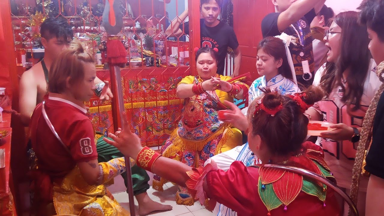 Perayaan HUT Dewa Ang Hai Ji di TITD  Wira Sakti Sejahtera