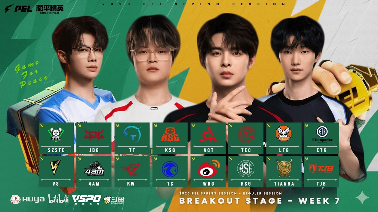 LIVE : 2026 PEL SPRING SEASON WEEK 7 BREAKOUT STAGE | THE LAST WEEK | 2026 PEL 春季赛第七周突破舞台
