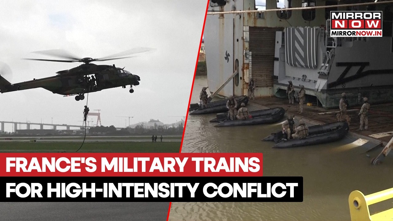 French Forces Trains For High-intensity Conflict With Largest Exercises In Years | Watch Video