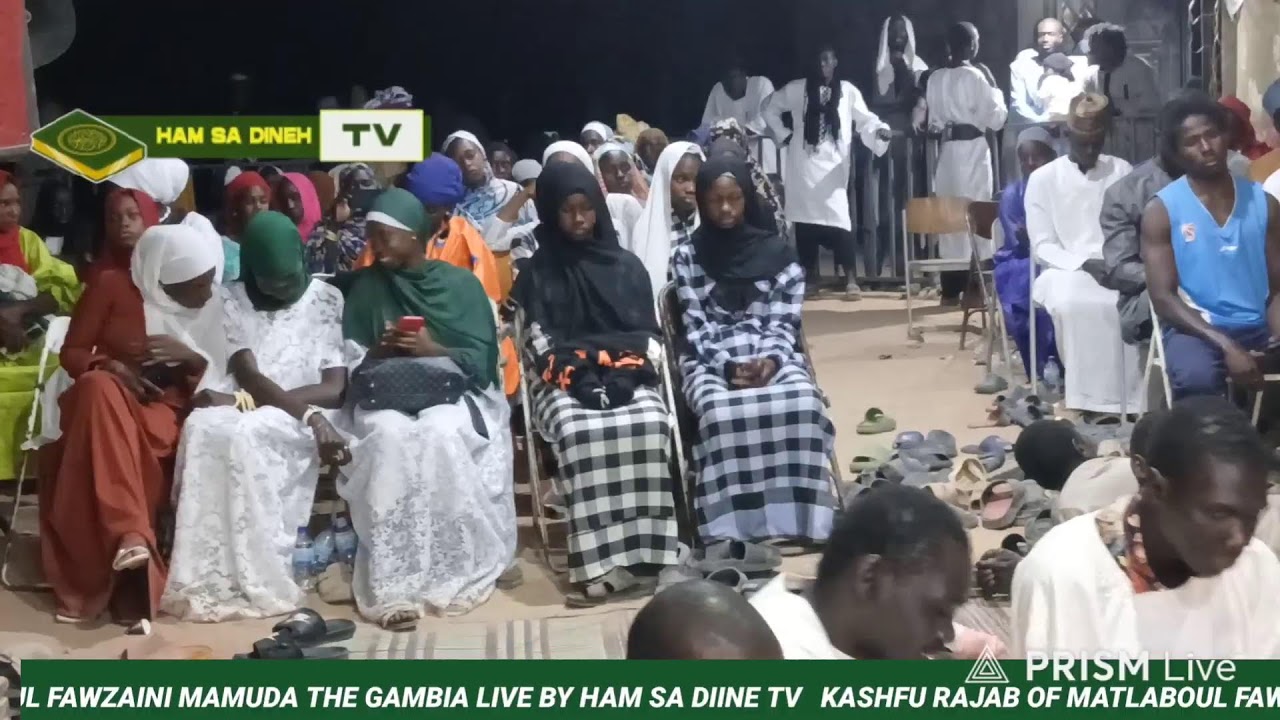 KASHFU RAJAB MATLABOUL FAWZAINI MAMUDA, GAMBIA LIVE BY HAM SA DIINEv