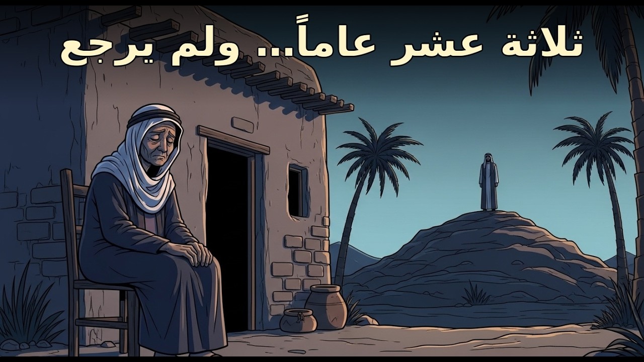 #رجل وقف ثلاثة عشر عاماً على التل… وأمه تنتظر