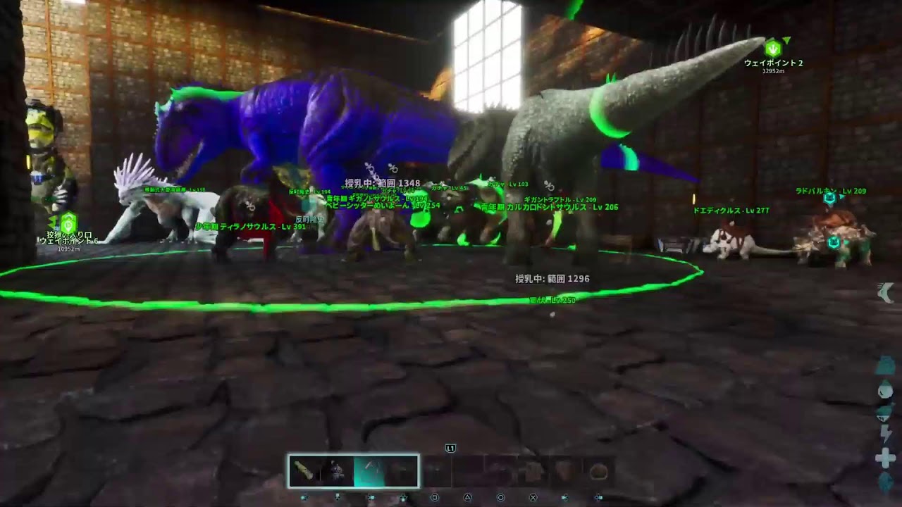 配信　ラグが酷すぎるwアプリケーションエラーになったらごめんなんさい。ARK　公式サーバーやっていくよ