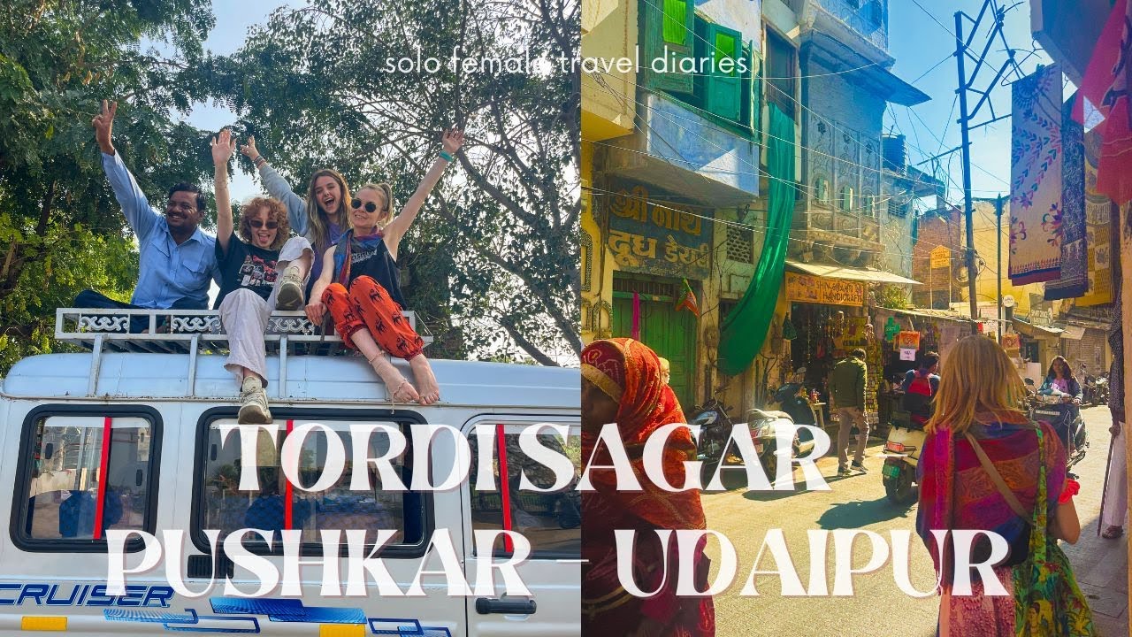 TRAVEL INDIA WITH ME | TORDI SAGAR UDAIPUR PUSHKAR | SOLO FEMALE TRAVEL DIARIES PT 3