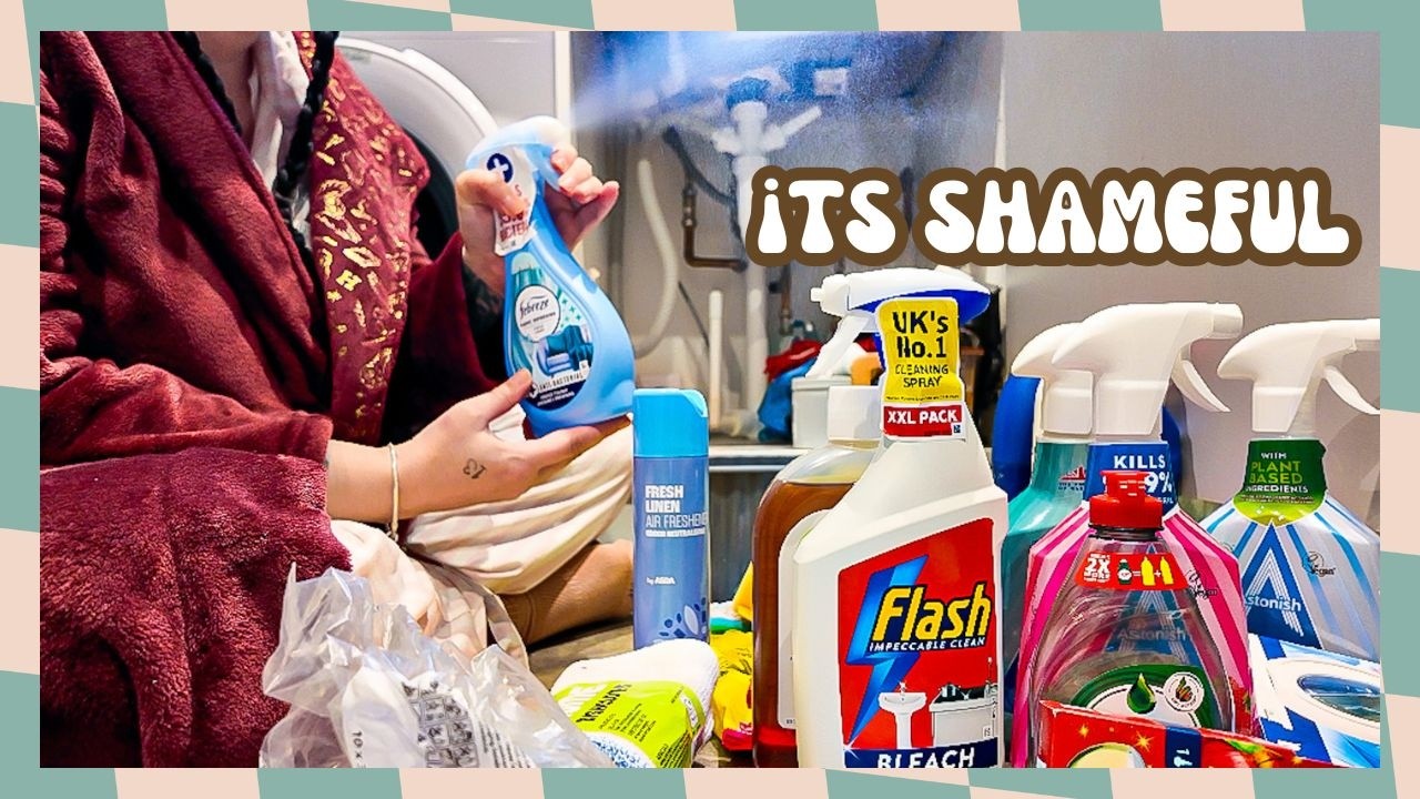 EXTREME Under the Sink Clean & Declutter | Very Messy Satisfying Organisation
