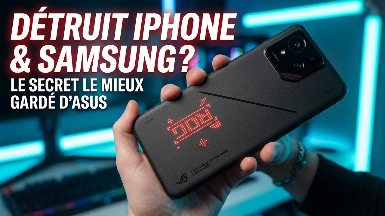 ASUS ROG Phone 9 Pro : Ce smartphone détruit les iPhone et Samsung… et personne n'en parle ?!😮