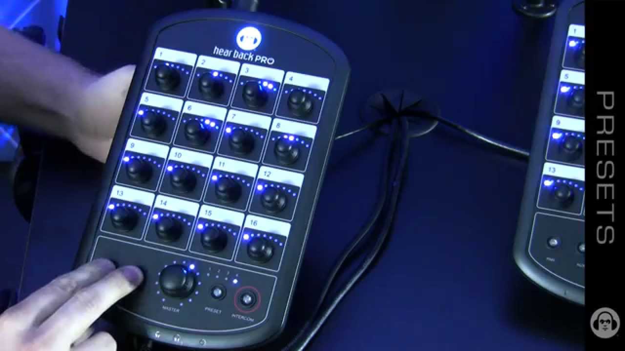 Hear Back PRO - Advanced Features - Presets