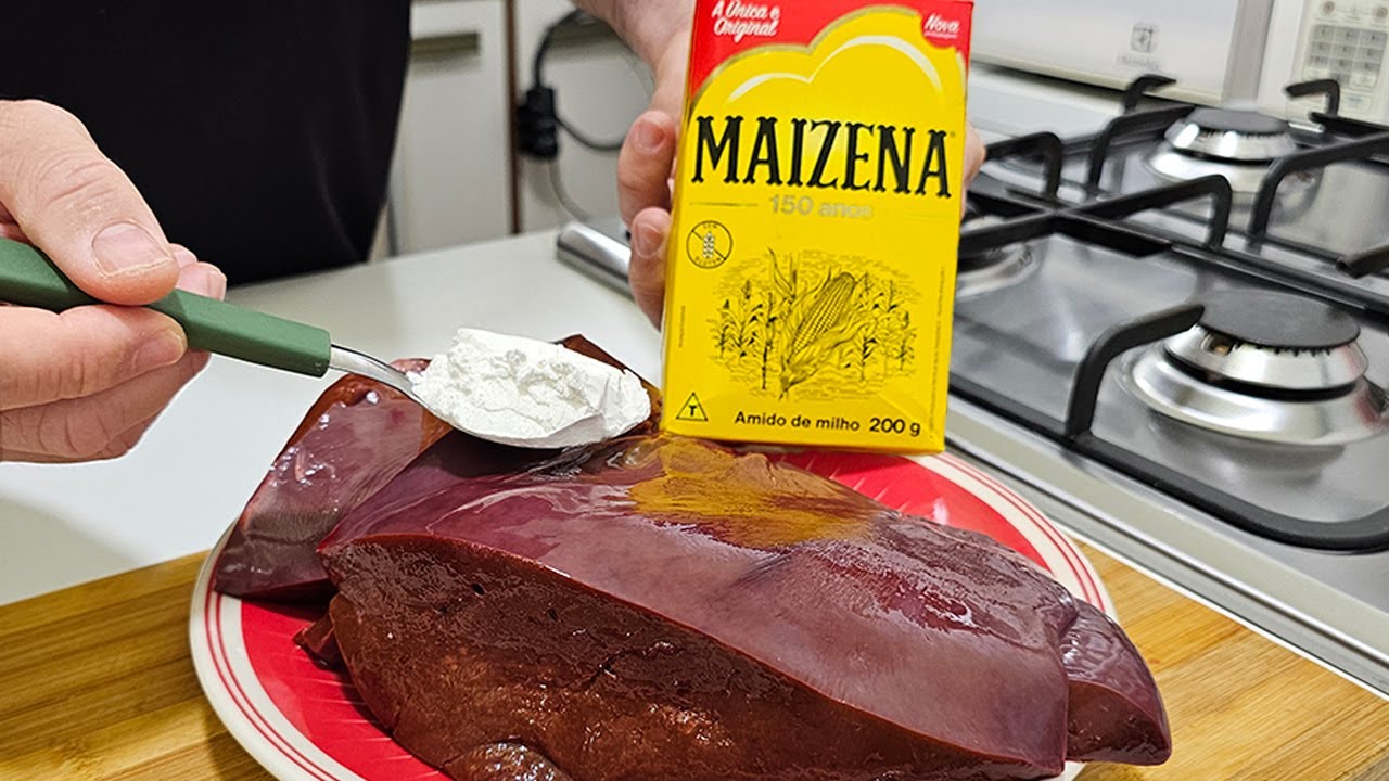 O segredo delicioso fígado bovino! Poucas pessoas conhecem a receita
