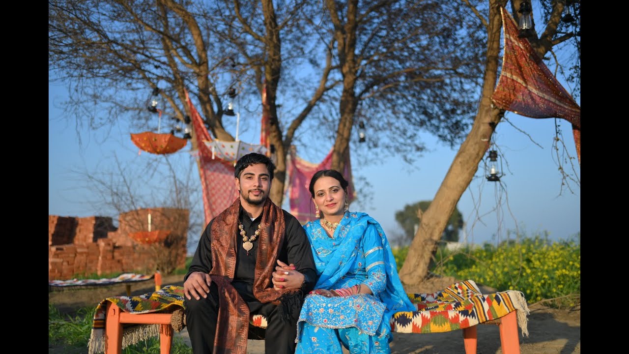 Rajpreet Singh With Inderbir kaur