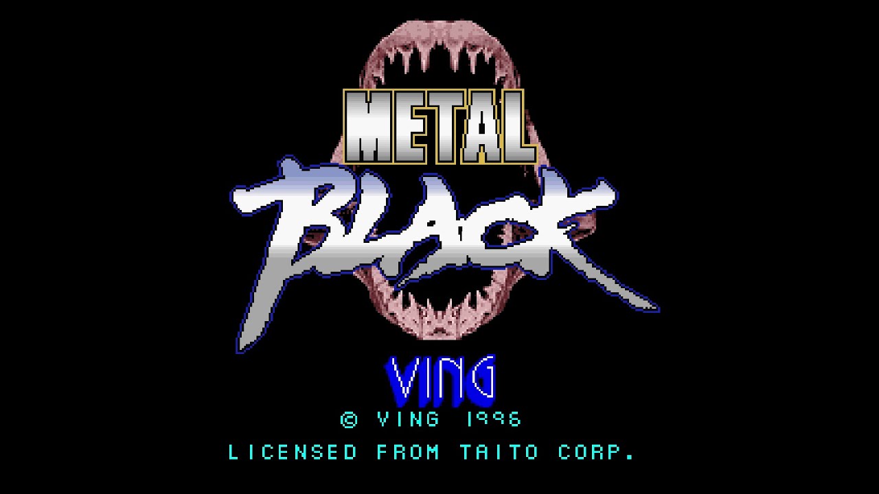 Metal Black (メタルブラック). [Saturn]. 1LC. Very Hard. 60Fps.