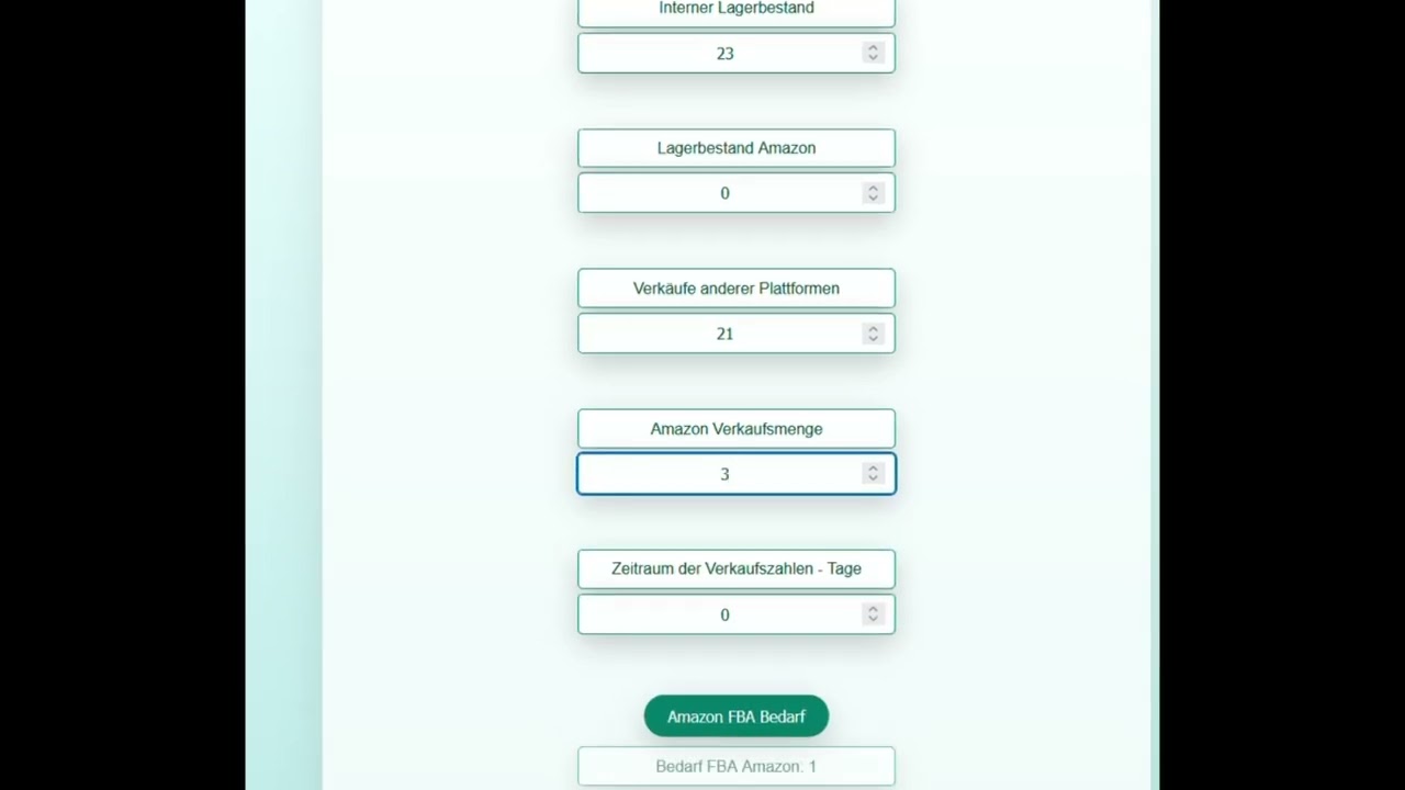 Einkauf Amazon FBA Rechner