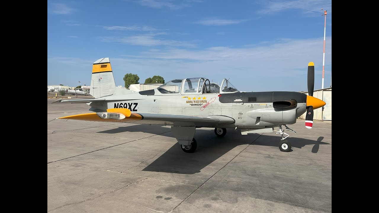 Walkaround - Beech T-34C Turbo Mentor