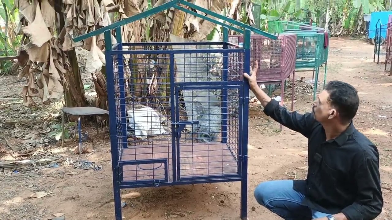 High Tech Dog Cage Virshon 7 super ❤️ചെറിയ അടിപൊളി നായ കൂട്
