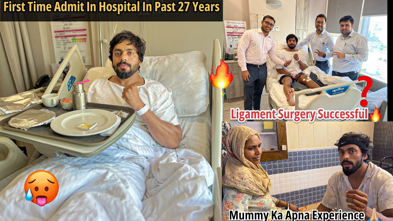 First Time Huva Hospital Me Admit🥵 Ligament Surgery Successful 🔥 | Ghar Vapsi | Vipin Yadav |