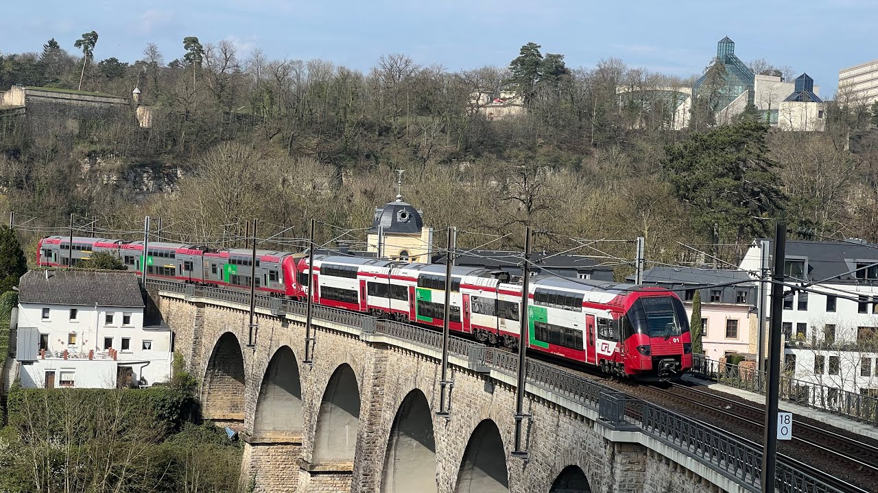 SPOT - différent type de trains du Luxembourg 🇱🇺 -