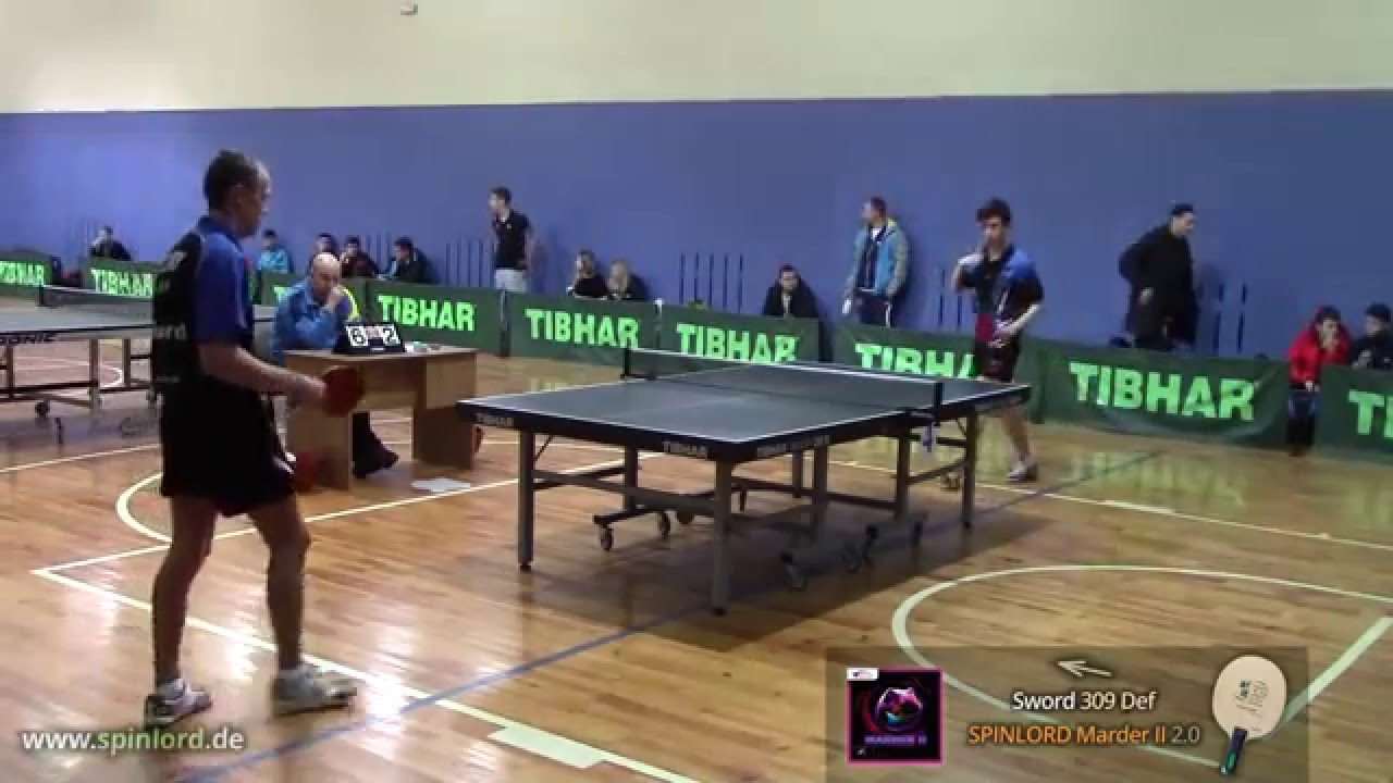 Spinlord team: Telnoy - Sinkevich at Super league of Ukraine Club Championships, February 2016