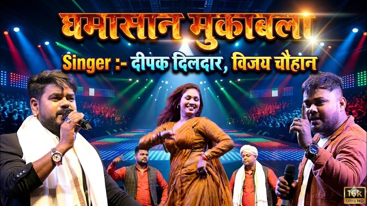 #Vijay Chouhan और #Dipak Dildar में हुआ घमासान मुकाबला || Vijay Chouhan, Dipak Dildar Stage Show 