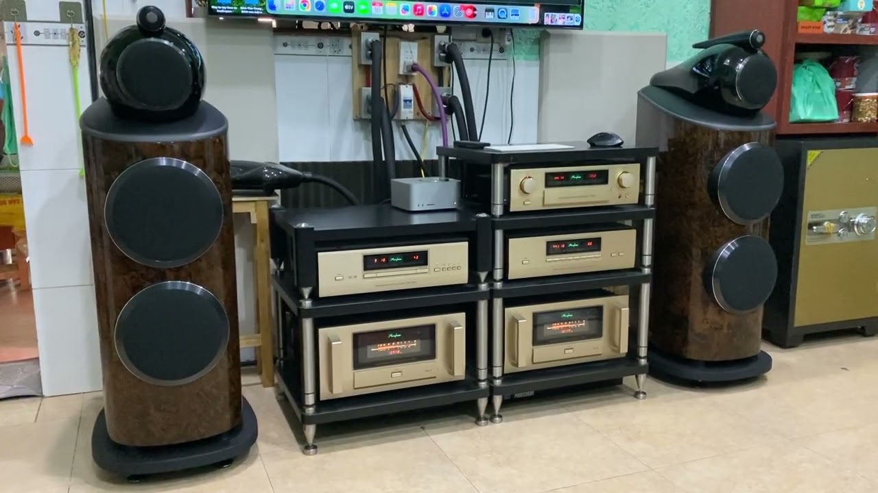 A 300 Accuphase 100w Class A 💎💎 + B&W 801 D4 Signature   800w 💎💎 + C 3900 Accuphase 💎💎 + Dp 1000 Ac