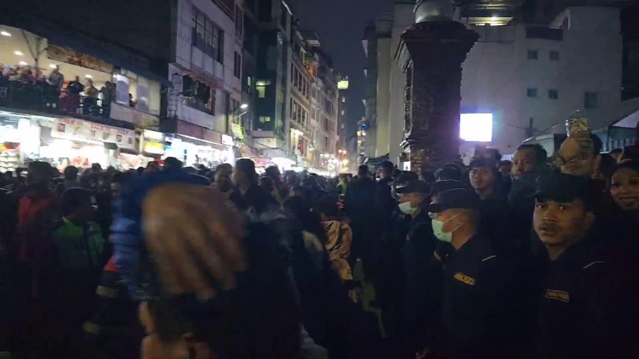 Сето Мачиндранатх Джатра День 1