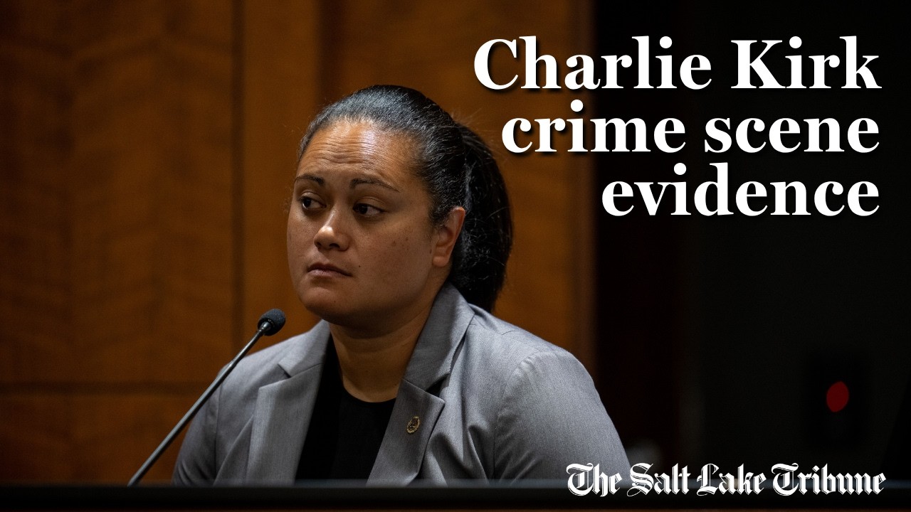 Charlie Kirk shooting crime scene evidence described