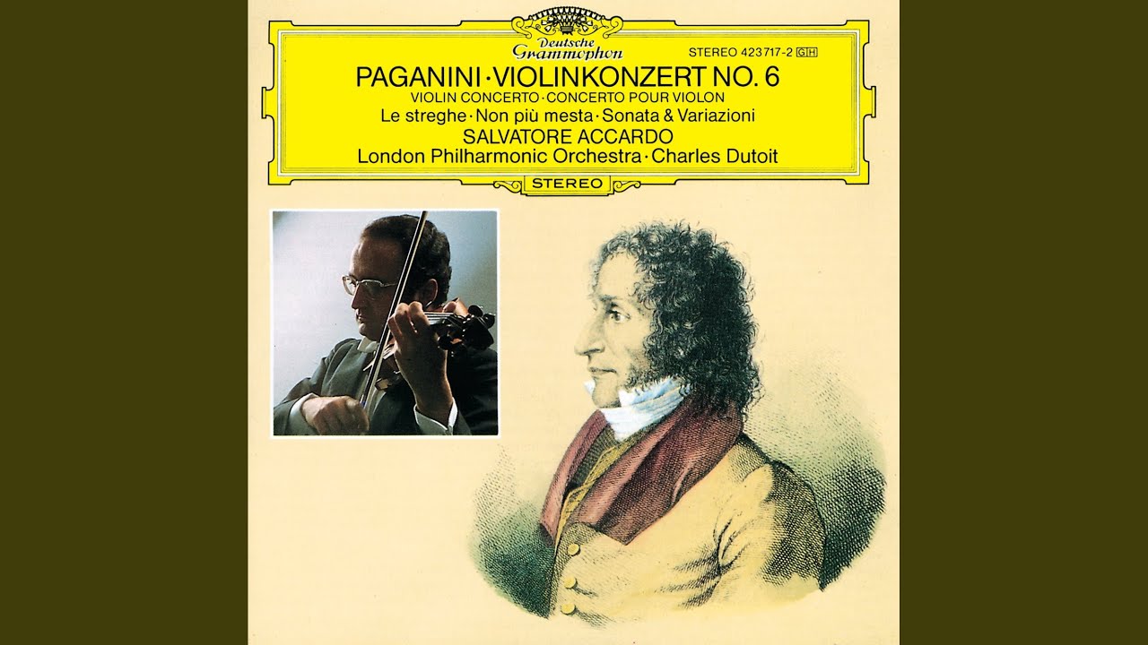 Paganini: Sonata con Variazioni su un Tema di Joseph Weigl, MS. 47
