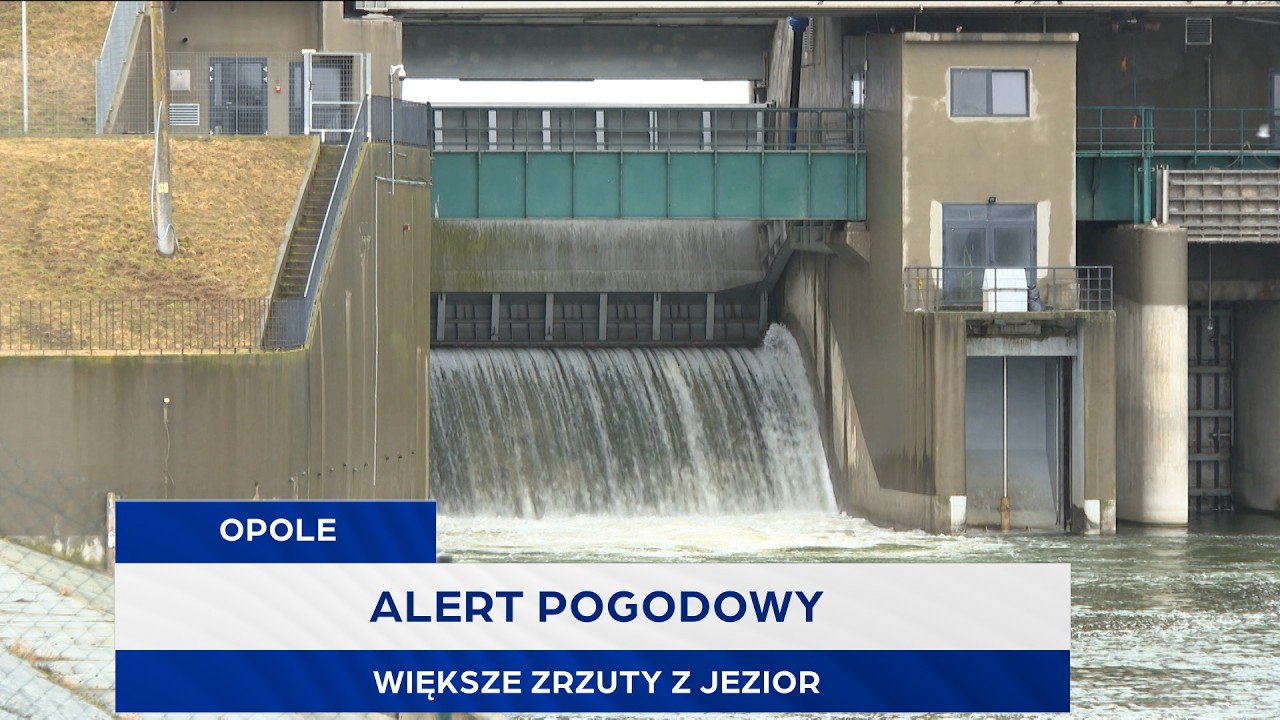 Alert pogodowy. Większe zrzuty z jezior