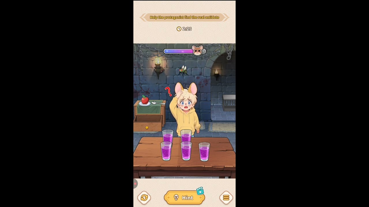 Brain Puzzle |Tricky Quest| level#04| Find Real Antitode ?