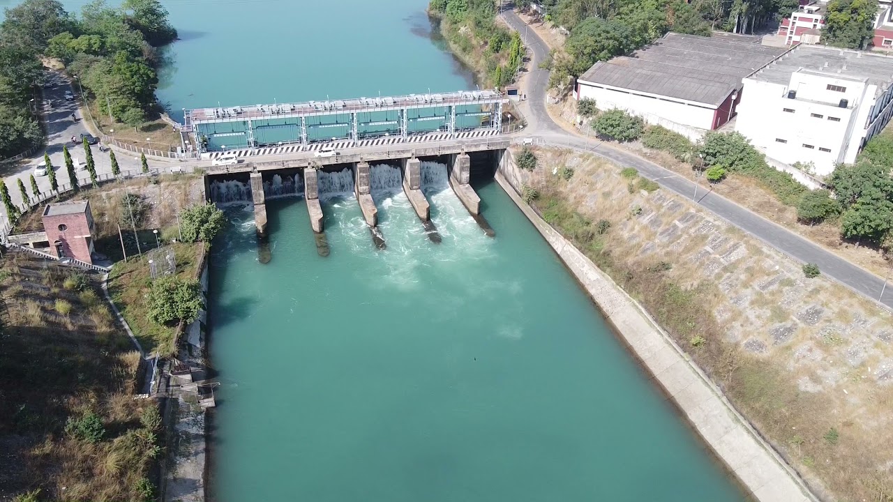 DRONE SHOT Part 2 Nangal (Bhakra Dam) - Punjab & Himachal Pradesh