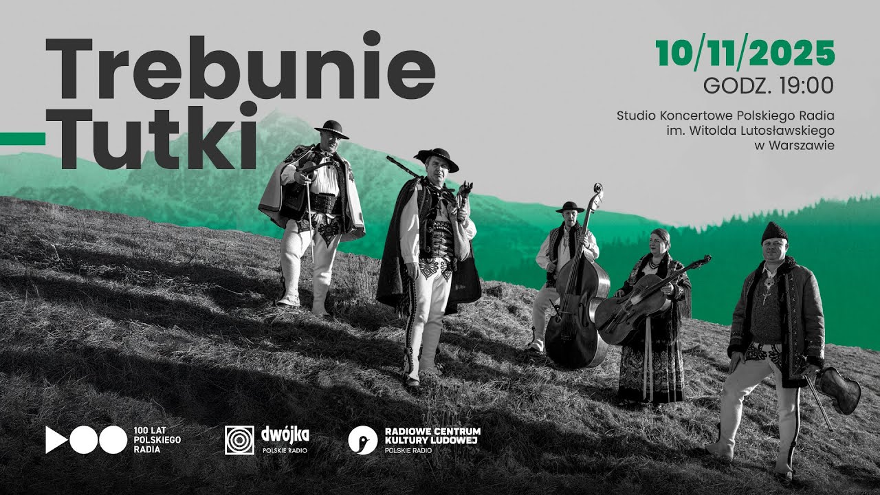 Trebunie-Tutki „Górom” - koncert w Studiu koncertowym im. W. Lutosławskiego
