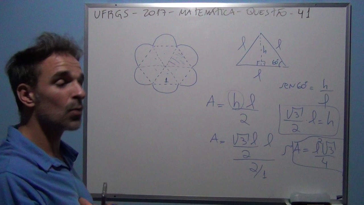 UFRGS 2017 Matem&aacute;tica Quest&atilde;o 41